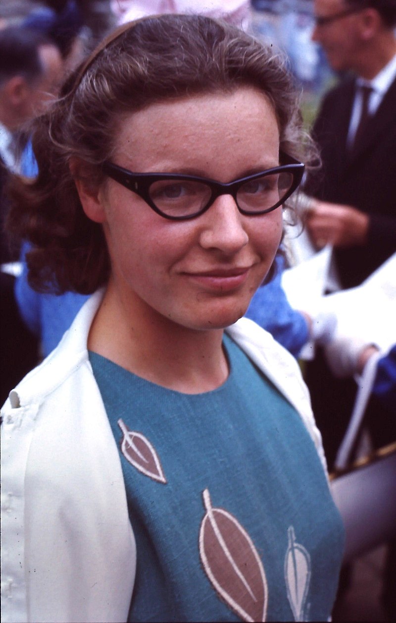 Jocelyn Bell Burnell en 1967.